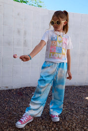 The Cloud Nine Satin Trousers - Kid Ave