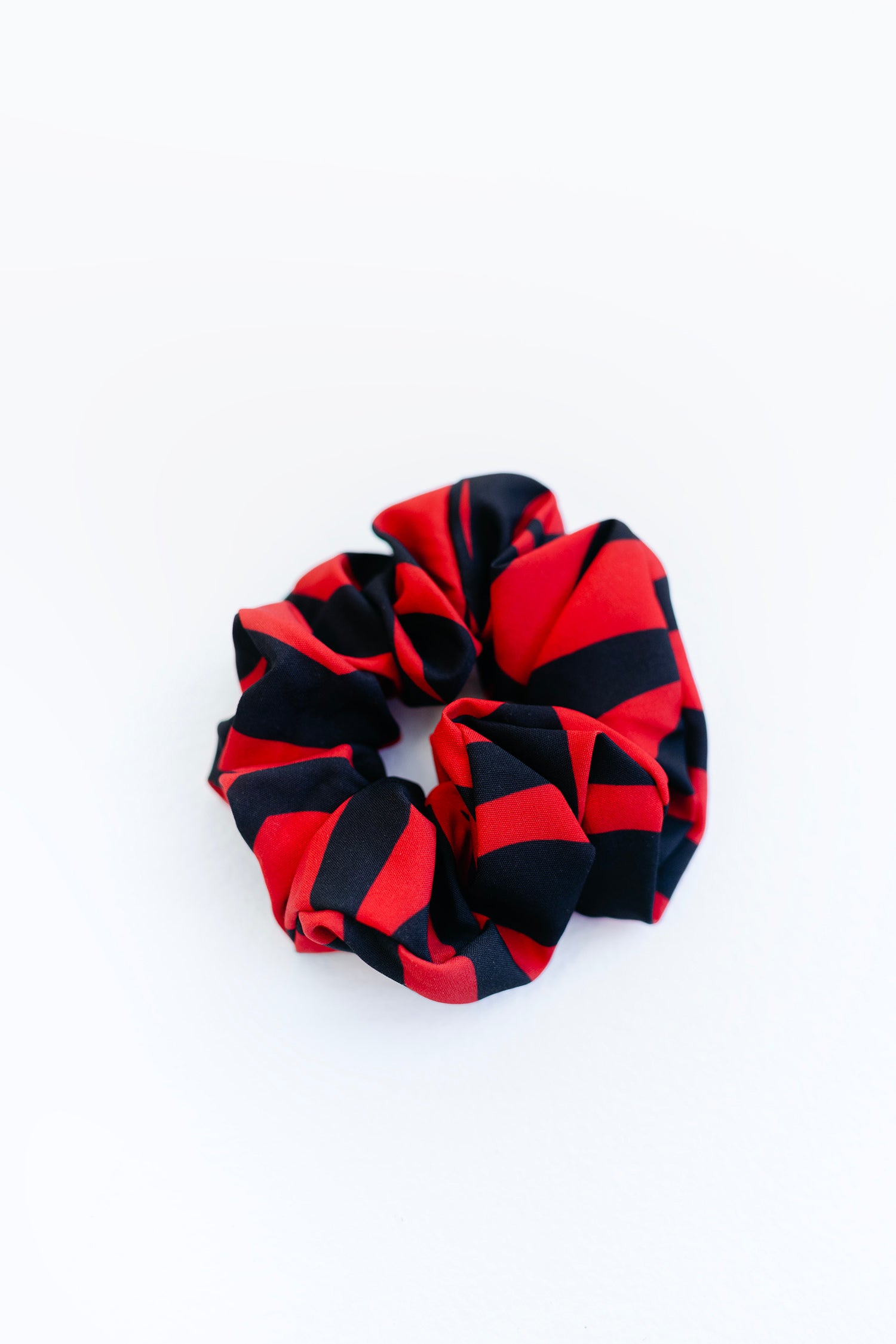 Red Zebra Scrunchie