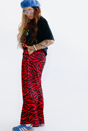Red Zebra Luxe Trousers