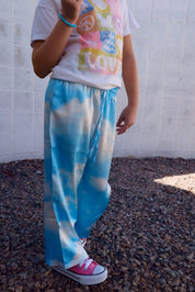The Cloud Nine Satin Trousers - Kid Ave
