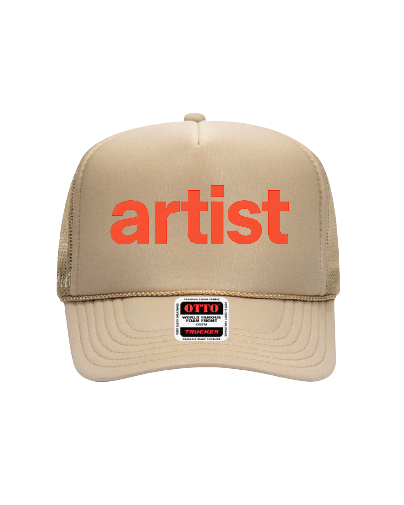 Artist Trucker Hat (Tan)