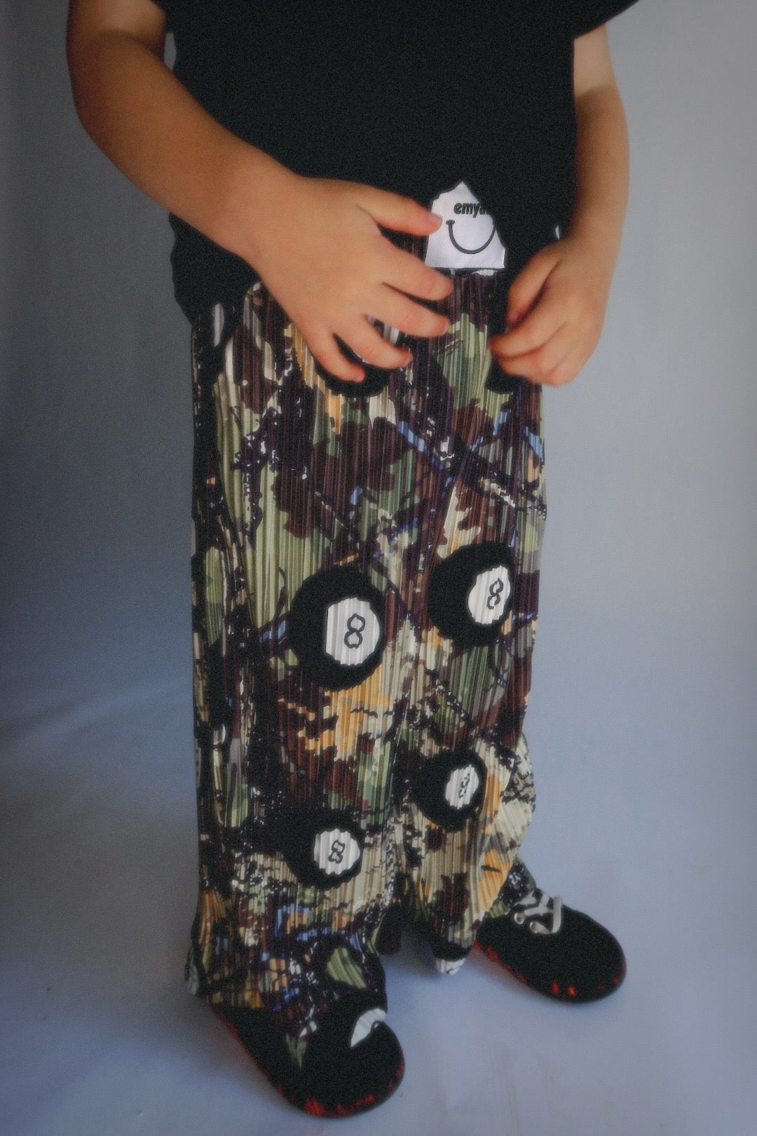 Lucky Shot Plissé Pants-  Kid Ave