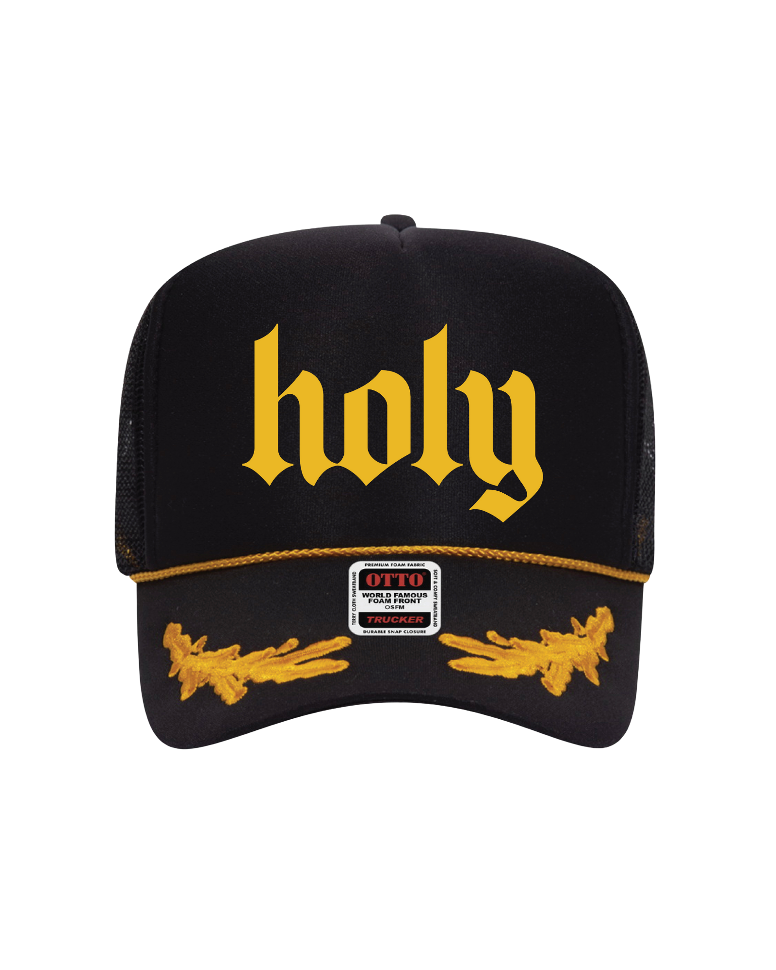 Holy Trucker Hat (Captain Black)