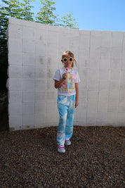 The Cloud Nine Satin Trousers - Kid Ave