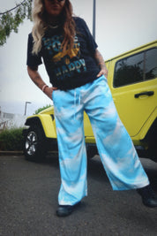 Cloud Nine Wide-Leg Satin Trouser