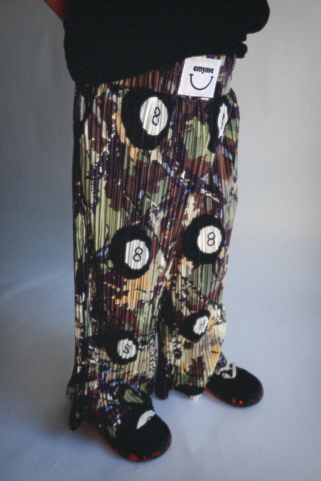 Lucky Shot Plissé Pants-  Kid Ave