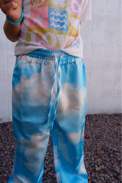The Cloud Nine Satin Trousers - Kid Ave