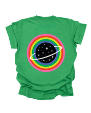 Get Lost - Kelly Green Graphic Tee (Front + Back)