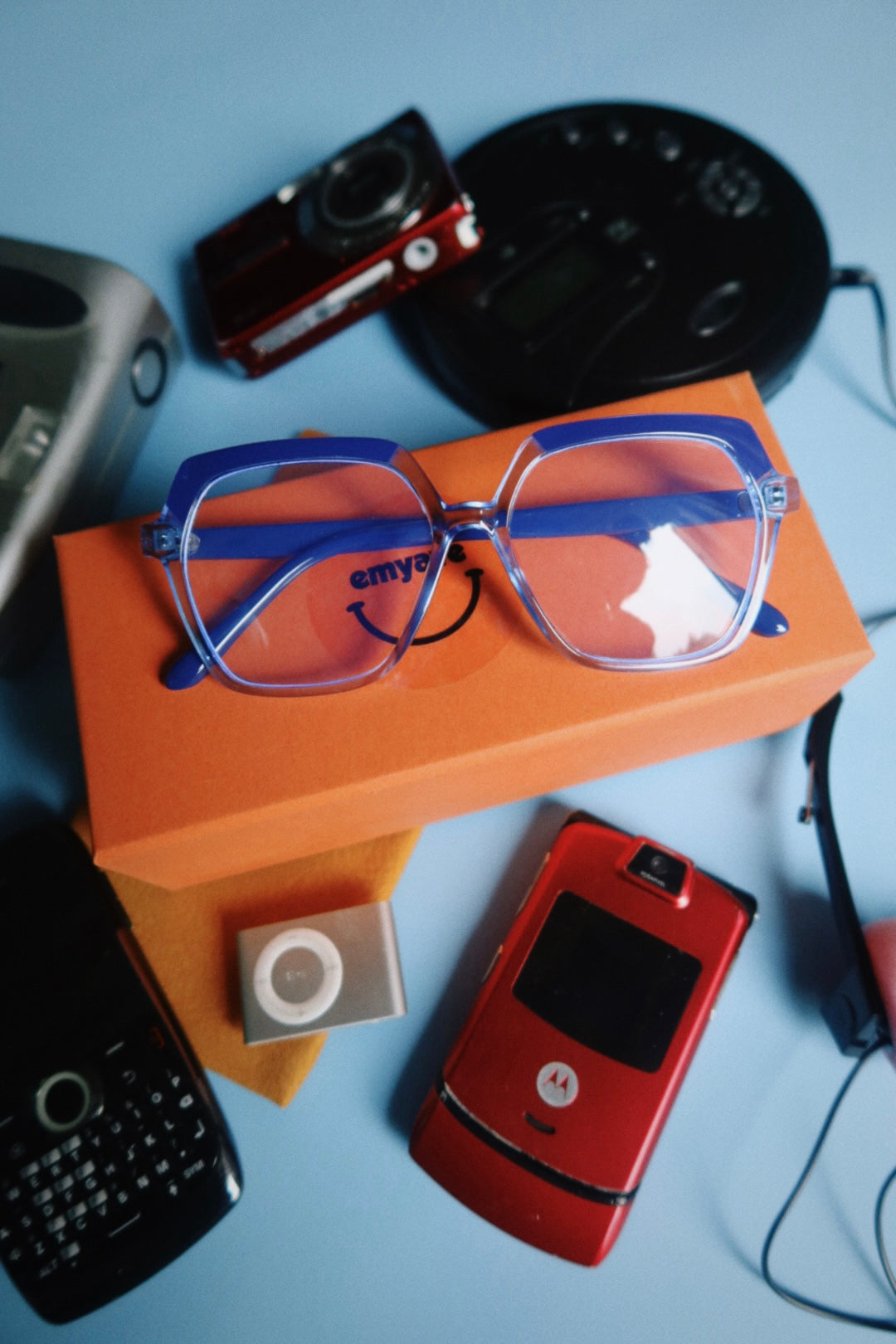 Mia Glasses in Blue