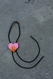 Up in Flames Bolo Tie