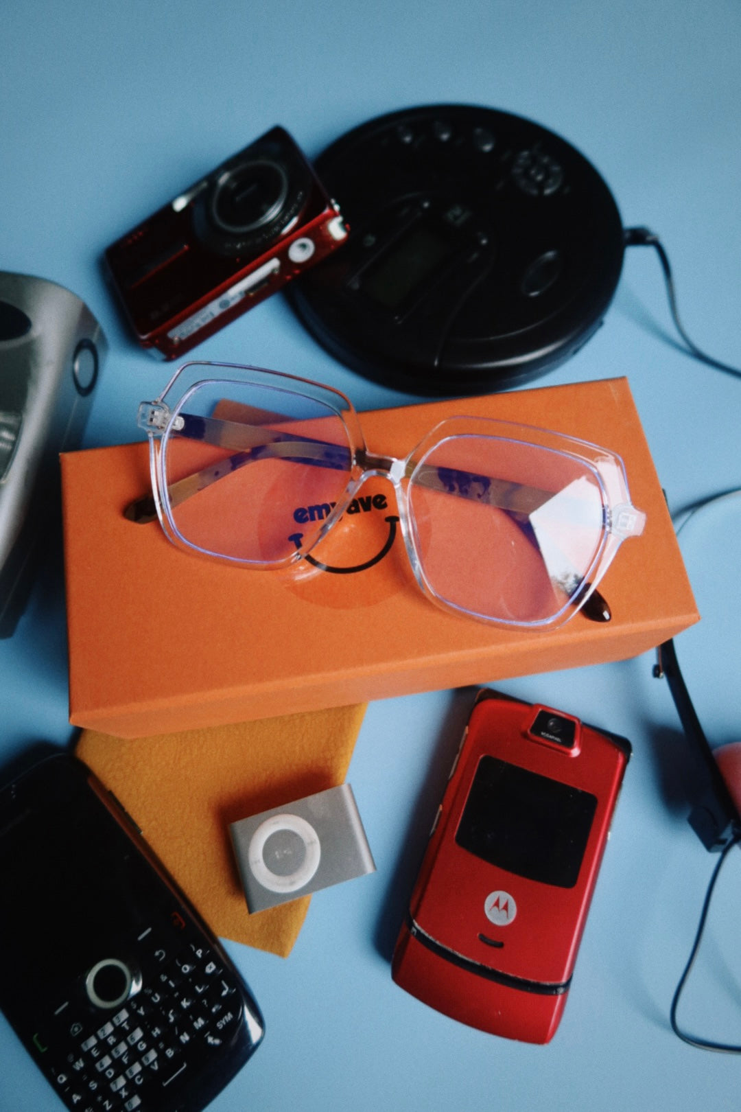 Mia Glasses in Clear Tortoise