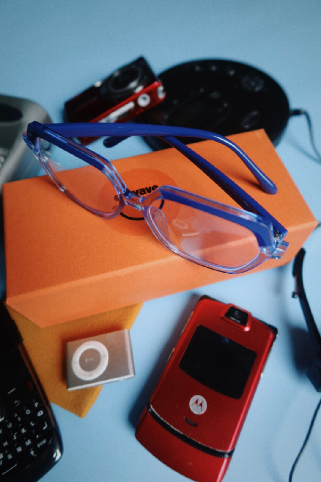 Mia Glasses in Blue