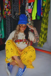 Happy To Be Here Smiley Pleated Skirt **RESTOCKED**