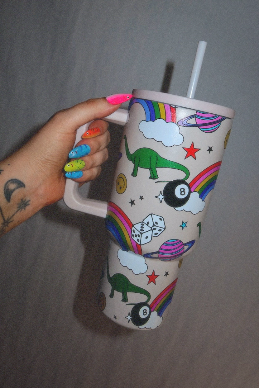 I <3 Dino's Tumbler 30oz. Emy Ave™ Home
