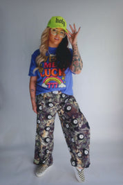 Lucky Shot Plissé Pants **RESTOCKED**