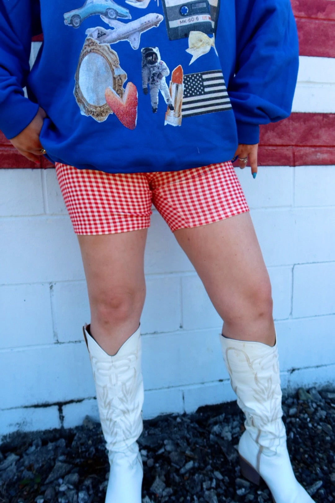 The Hot Picnic Biker Shorts