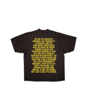 Limited Release! Galactic Whatever University Premium Off-Black Graphic Tee (Front + Back)