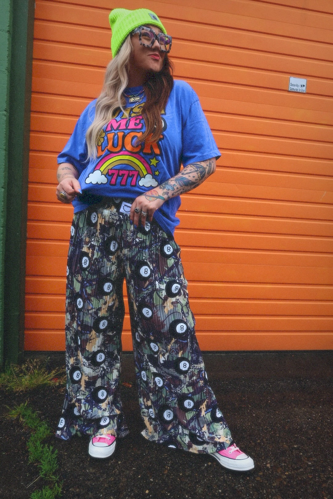 Lucky Shot Plissé Pants **RESTOCKED**