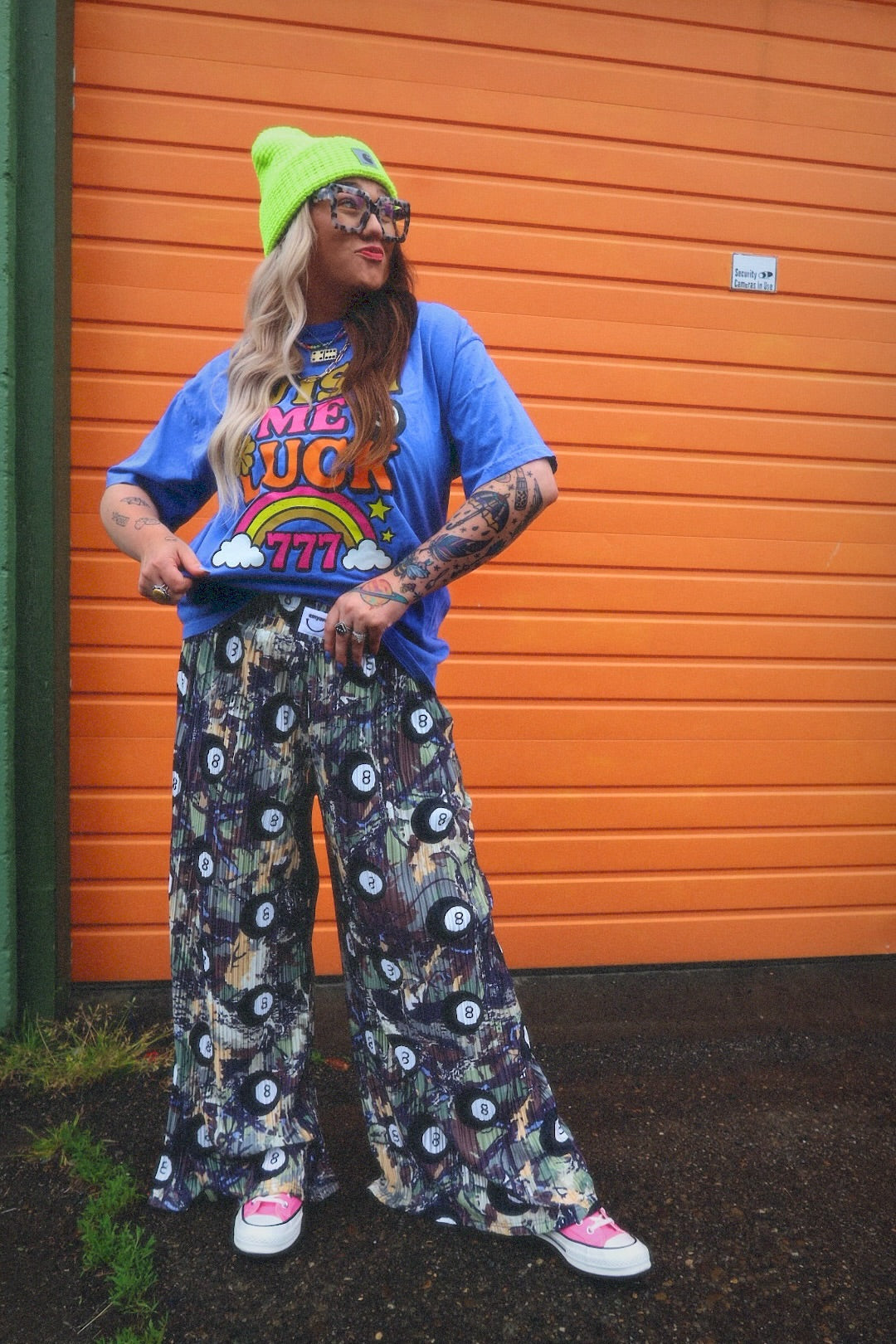 Lucky Shot Plissé Pants **RESTOCKED**