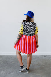 **PRE-ORDER: ships by 8/29** Eclectic Jungle Babydoll Dress  **RESTOCKED**