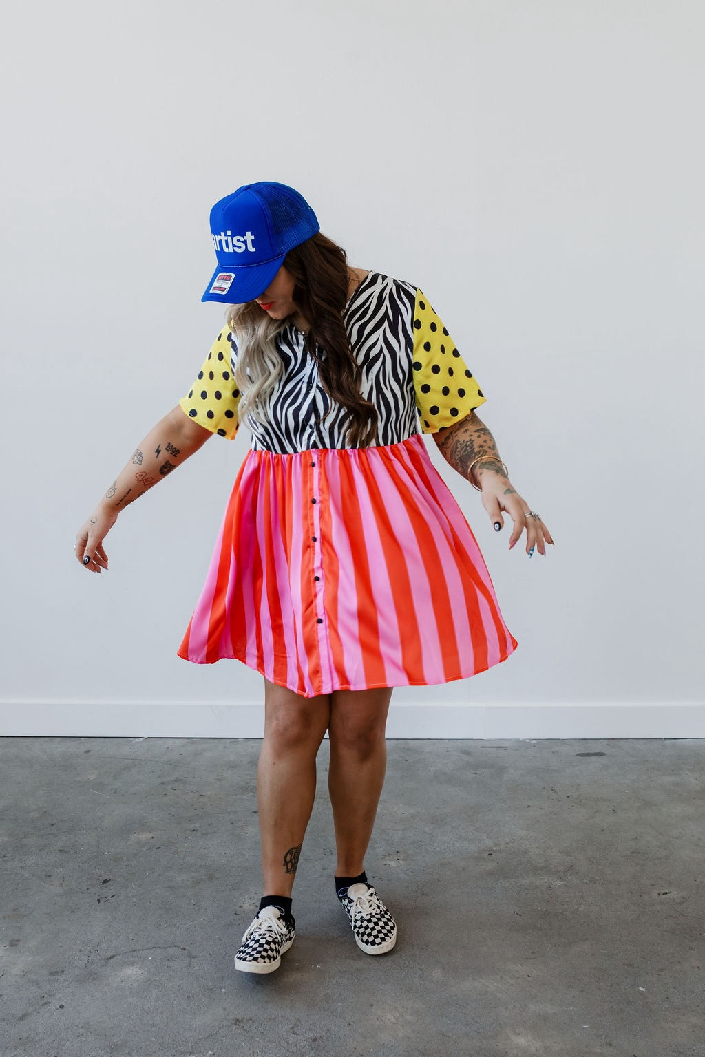 **PRE-ORDER: ships by 8/29** Eclectic Jungle Babydoll Dress  **RESTOCKED**