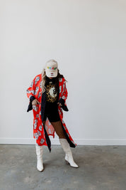 High Stakes Red Dice Kimono