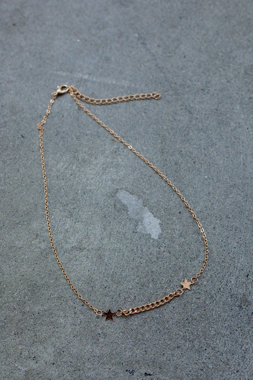 Mini Gold Star Necklace