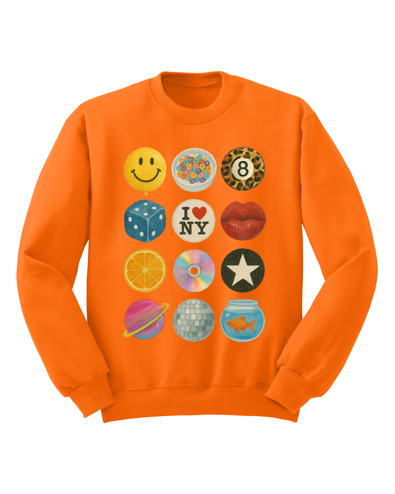 Dopamine Starter Pack - Safety Orange Graphic Crew