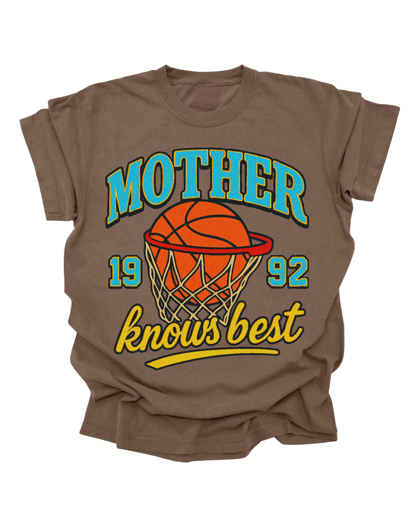 Mother Knows Best - Espresso Graphic Tee