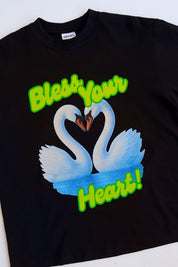 Limited Release! Bless Your Heart Premium Black Graphic Tee (Front + Back)