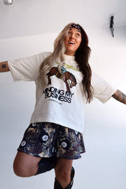 Limited Release! Running Wild Premium Off-White Graphic Tee
