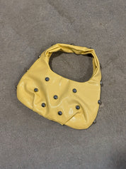 Studded Leather Shoulder Bag