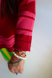 Cosmic Knit Jersey Sweater