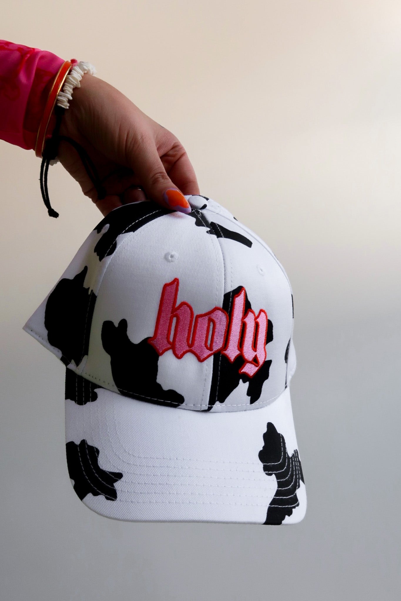 Holy Cow Embroidered Trucker Hat
