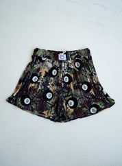 Lucky Shot Plissé Shorts