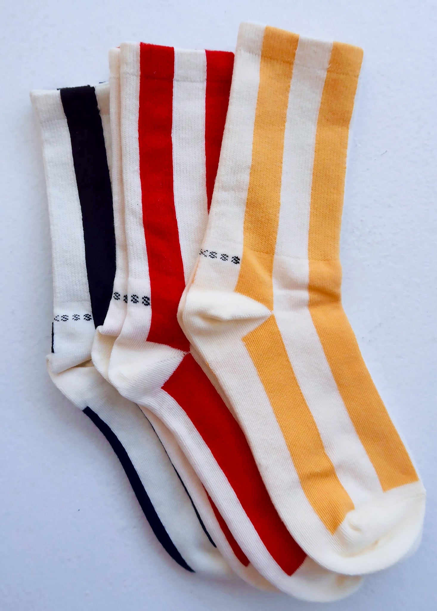 Color Block Striped Socks