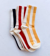 Color Block Striped Socks
