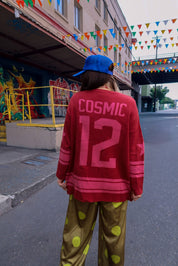 Cosmic Knit Jersey Sweater