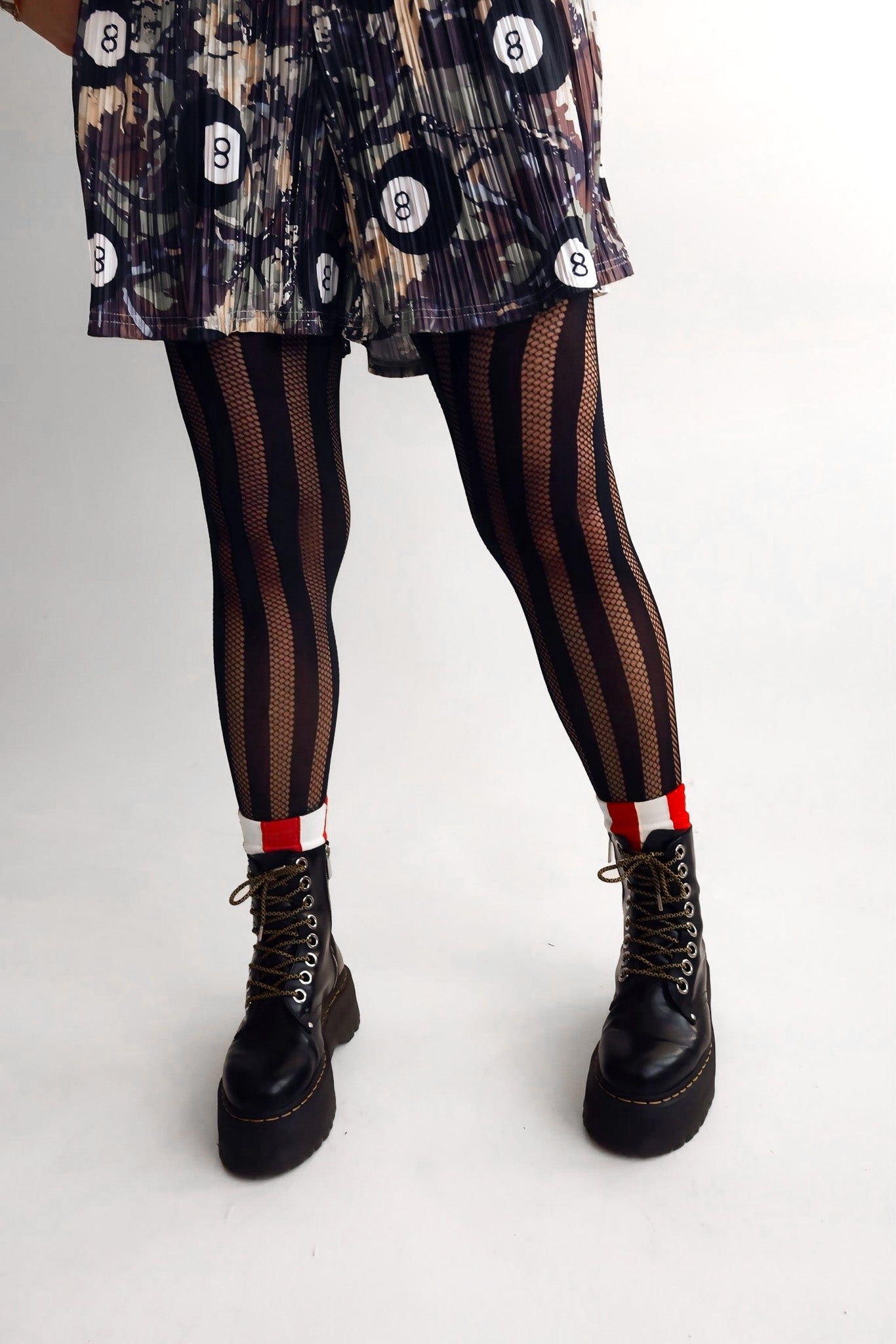 Stripe Nylon Tights