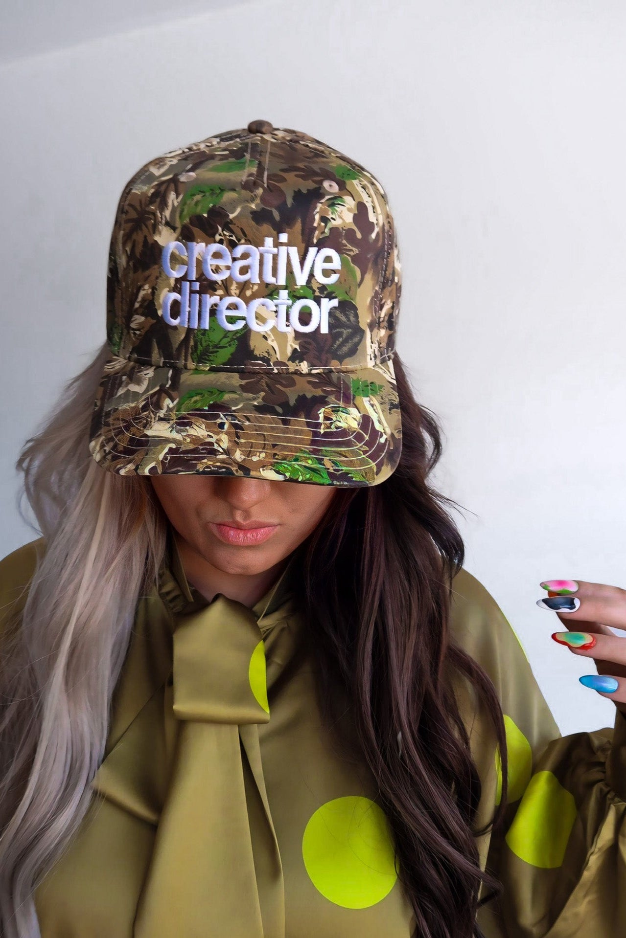 Creative Director Camo Trucker Hat