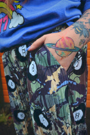 Lucky Shot Plissé Pants **RESTOCKED**