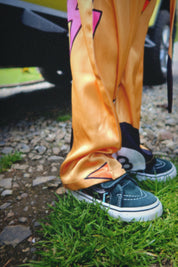 She's So Lucky Satin Trousers - Kid Ave **RESTOCKED**