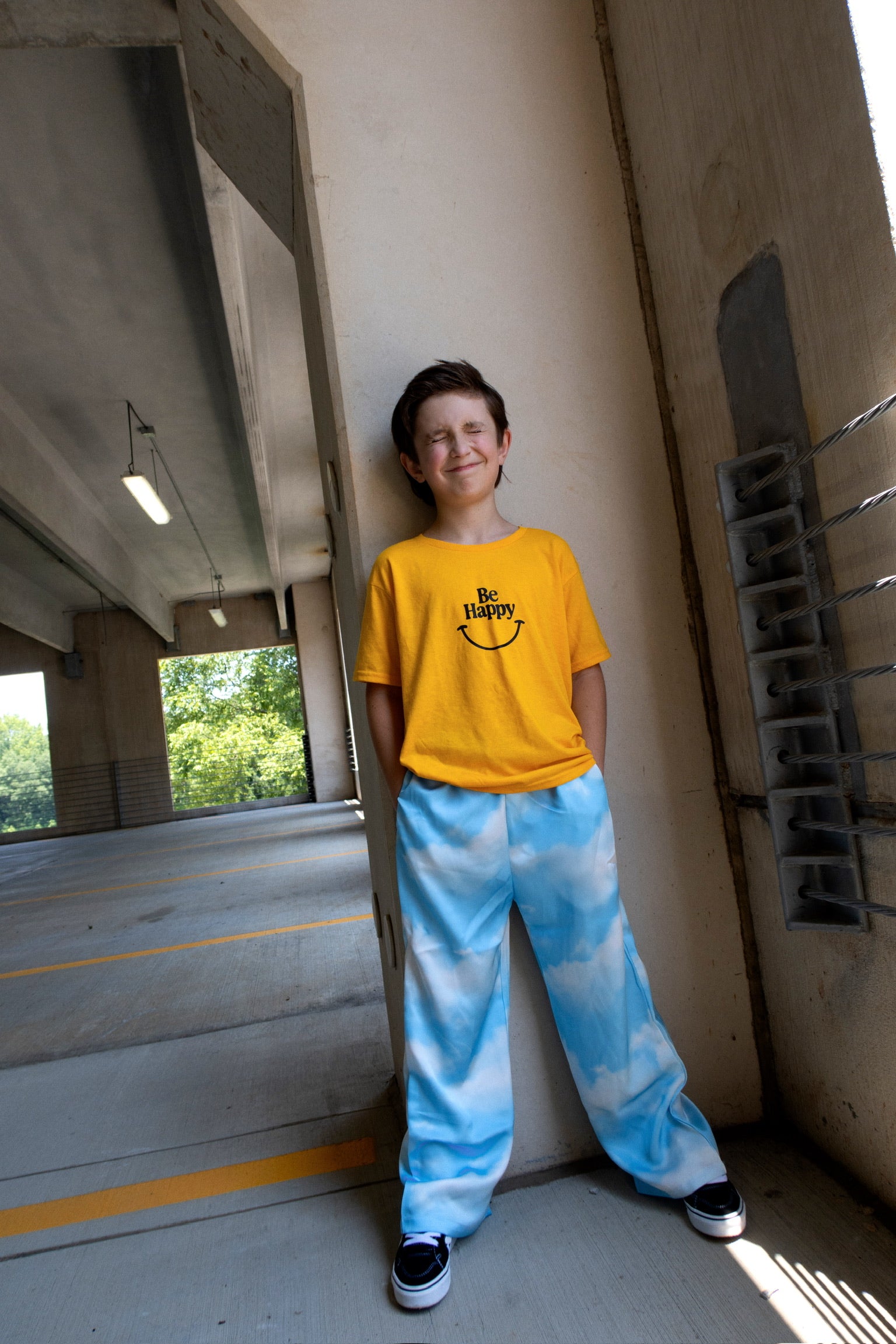 The Cloud Nine Satin Trousers - Kid Ave