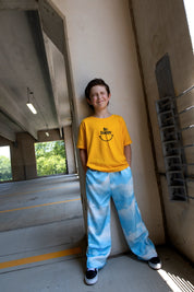 The Cloud Nine Satin Trousers - Kid Ave