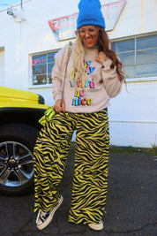 Zebra Luxe Trousers **RESTOCKED**